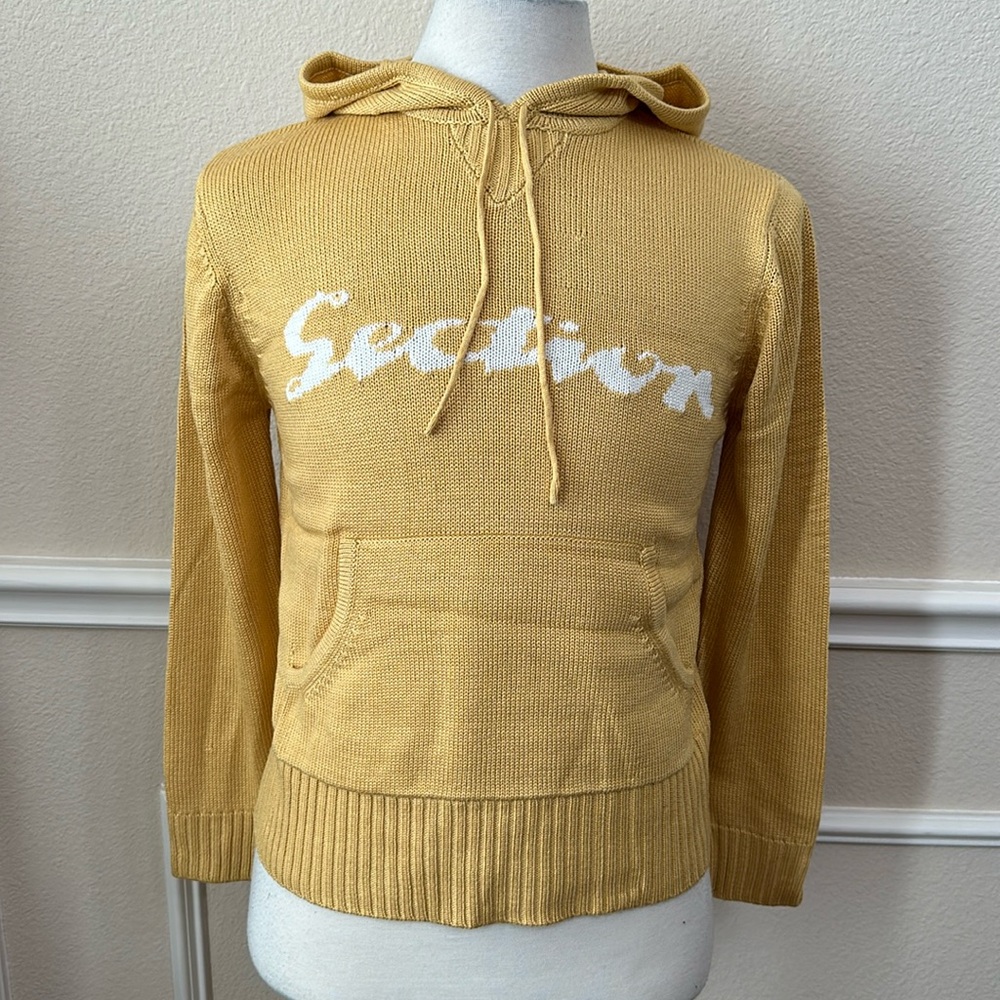 Spyder’s SECTION HOODED SWEATER - yellow